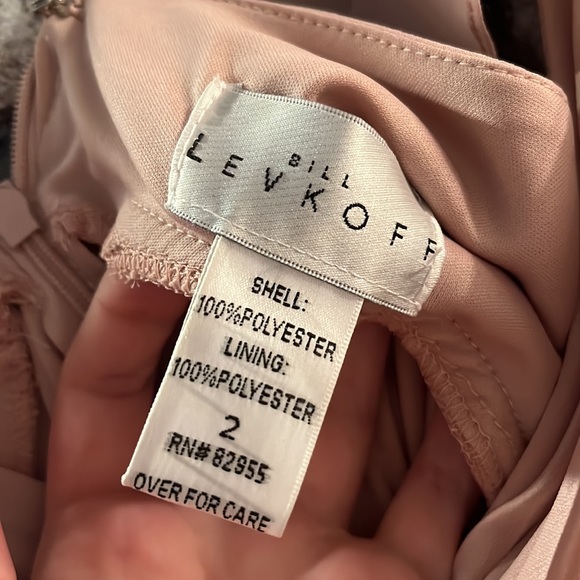 Bill Levkoff frost rose dress - Picture 3 of 5